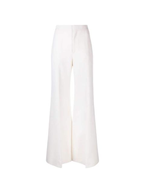 Chloé high-waisted flared-leg trousers