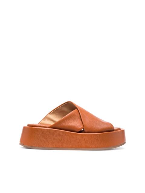 Marsèll chunky slip-on leather slides