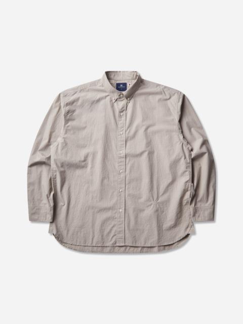Levi's Men's Blue Tab Relaxed Button-Down Shirt Grey