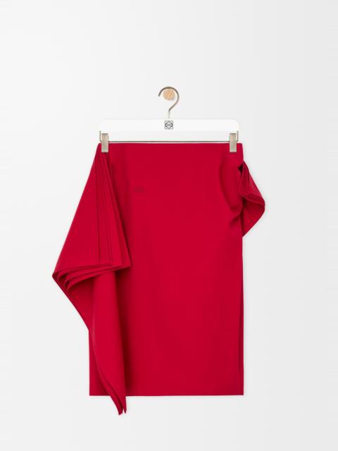 Loewe Skirt in cotton and silk