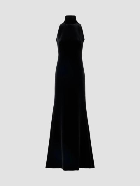 AKRIS Women's Velvet Halterneck Gown - Black