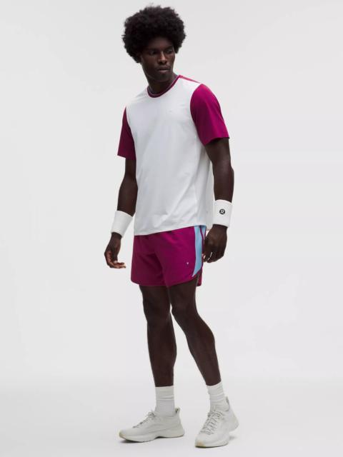 lululemon Lightweight Mesh-Pannelled Tennis Short 7"