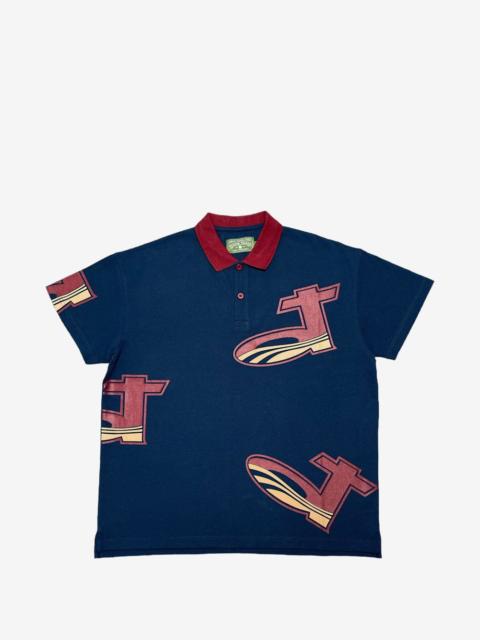 DENIM TEARS DT Pique polo shirt