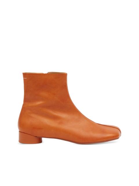 MM6 Maison Margiela leather ankle boots