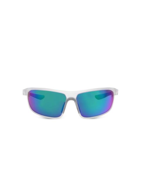 Nike Windtrack Run rectangle-frame sunglasses