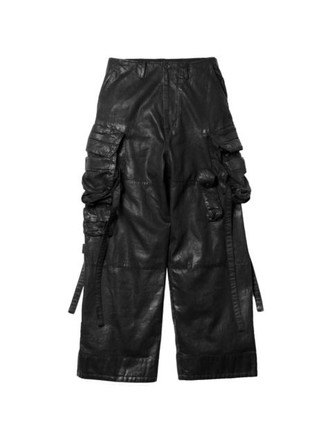 Gasmask cargo trousers