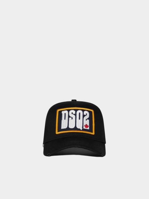DSQUARED2 D2 PATCH BASEBALL CAP