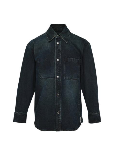 Wooyoungmi Back Logo Long Sleeve Shirt