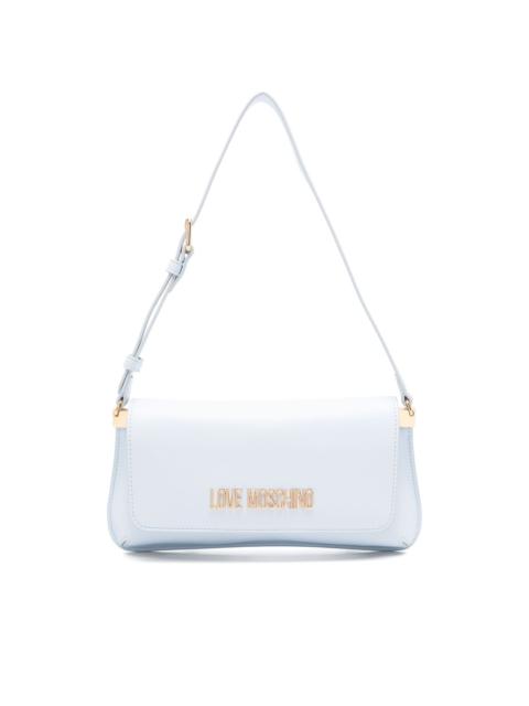 Moschino logo-lettering shoulder bag