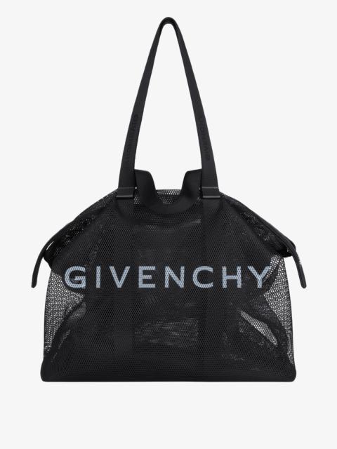 LARGE G-SHOPPER TOTE BAG IN MESH