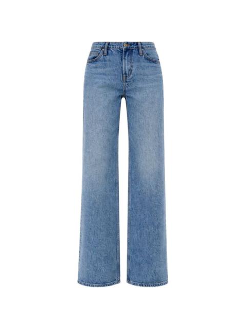Reformation Cary low-rise slouchy wide-leg jeans