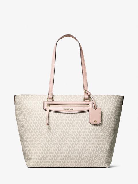 MICHAEL KORS Jet Set Travel Extra-Large Signature Logo Tote Bag