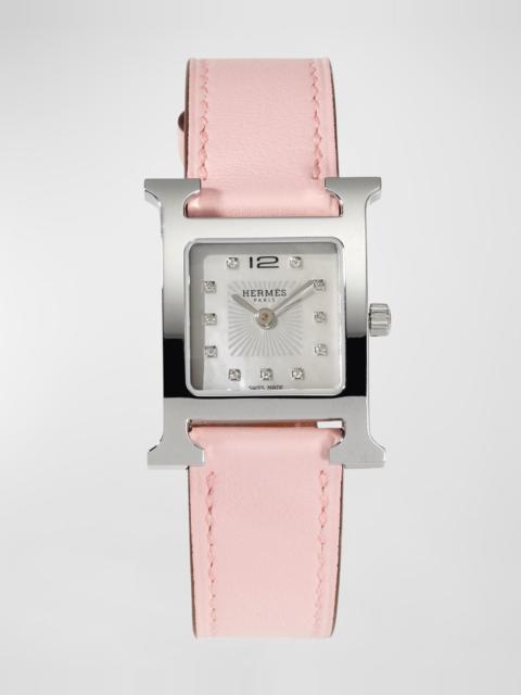 Hermès Heure H Watch, Small Model, 25 mm