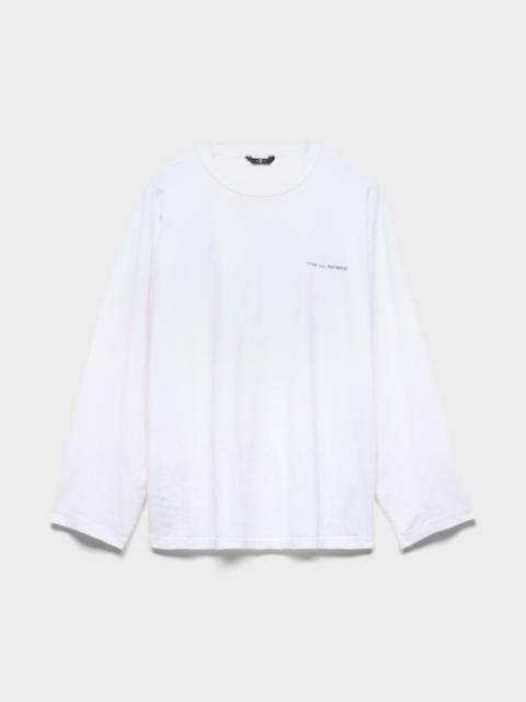 7 For All Mankind LONG SLEEVE GRAPHIC TEE