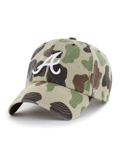 Carhartt Atlanta Braves '47 Camo Clean Up