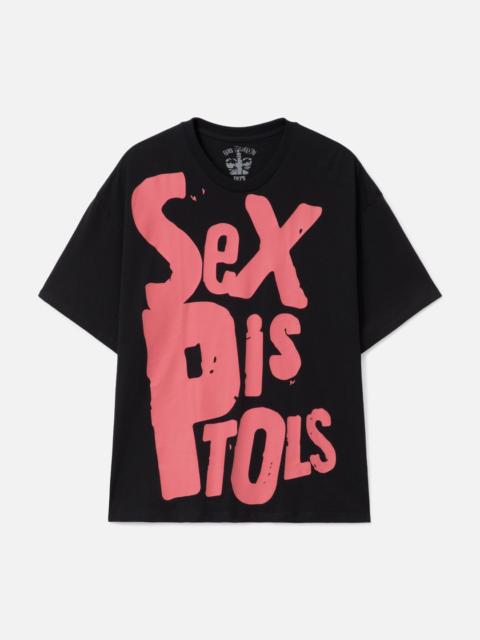 MASTERMIND WORLD X SEX PISTOLS LOGO BOXY FIT SHORT SLEEVES T-SHIRT