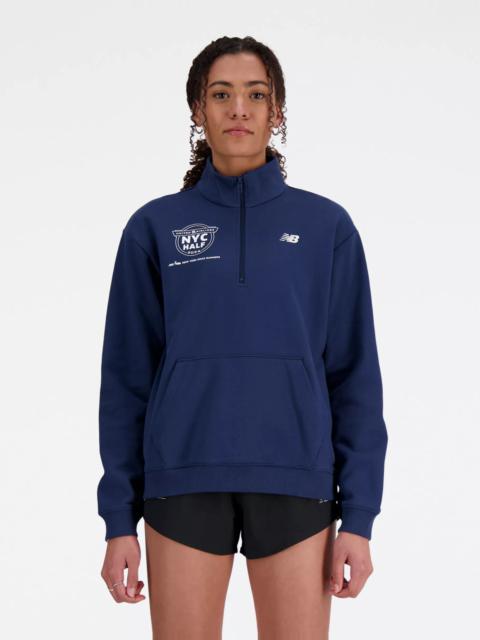 New Balance United Airlines NYC Half Quarter Zip