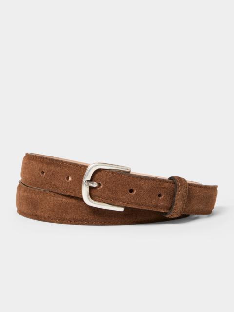 TODD SNYDER Italian Suede Dress Belt