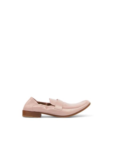 MM6 Maison Margiela penny strap leather ballet flats