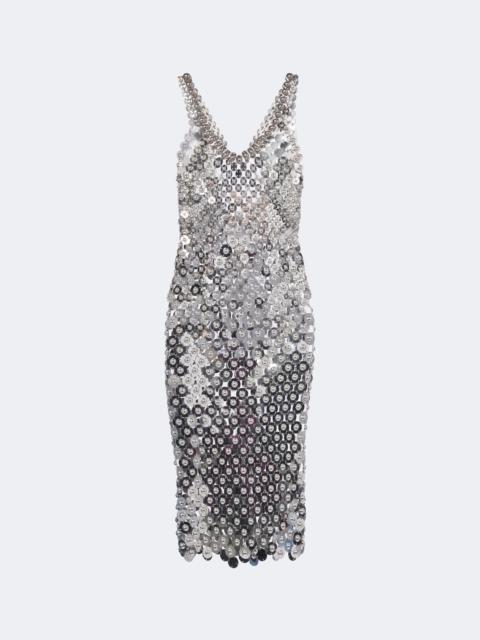 rabanne Chainmail embellished cocktail dress