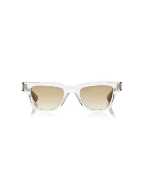 SAINT LAURENT Wellington Acetate Sunglasses silver