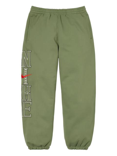 Supreme x Nike embroidered-logo track pants