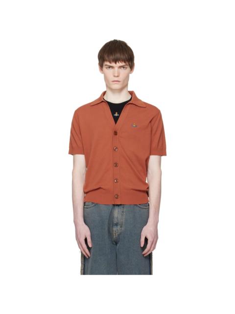 Vivienne Westwood Orange Polo Cardigan