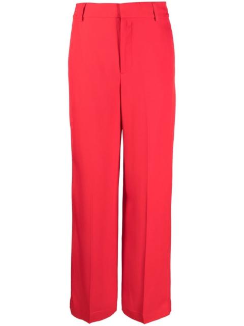 CO straight-leg cut trousers