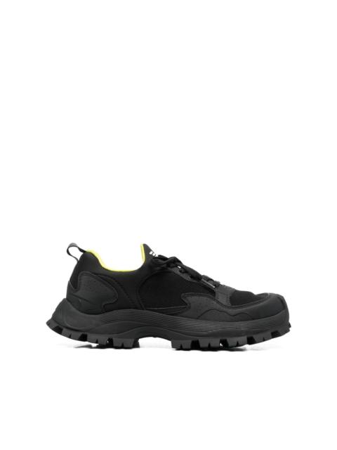 EMPORIO ARMANI chunky-ridged-sole sneakers