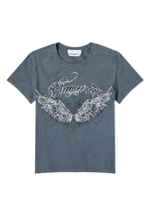Blumarine Blumarine Shrunken Logo Tee
