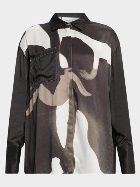 SIGNIFICANT OTHER Mya Printed Long-Sleeve Shirt