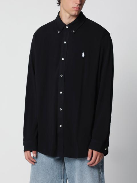 Polo Ralph Lauren Black featherweight mesh shirt