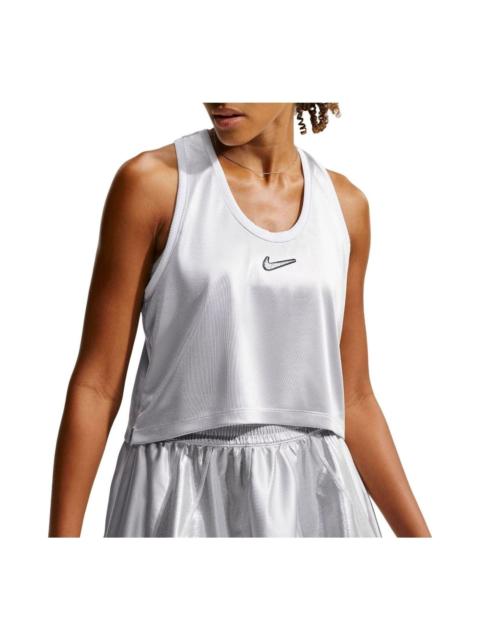Nike (WMNS) Nike Court x Naomi Osaka Slam Tank Top 'Grey Fog Metallic Silver' IW8571-097
