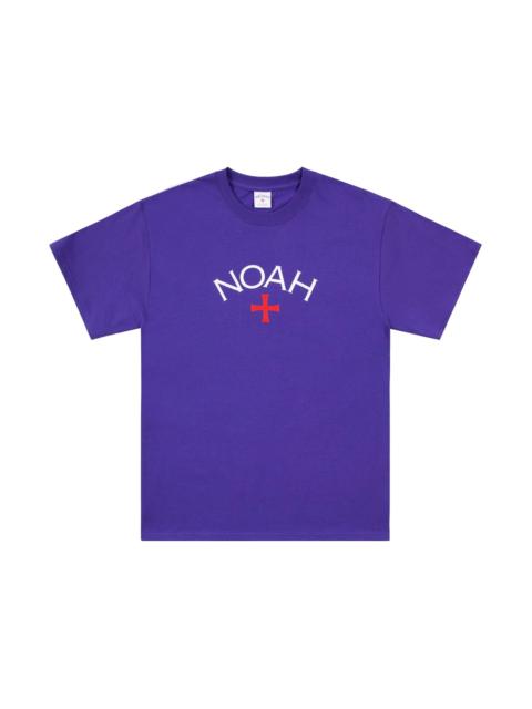Noah Noah Core Logo Tee Purple