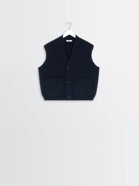 Lemaire MAXI SLEEVELESHORT SLEEVES CARDIGAN