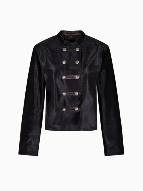 GIORGIO ARMANI LEATHER OUTERWEAR