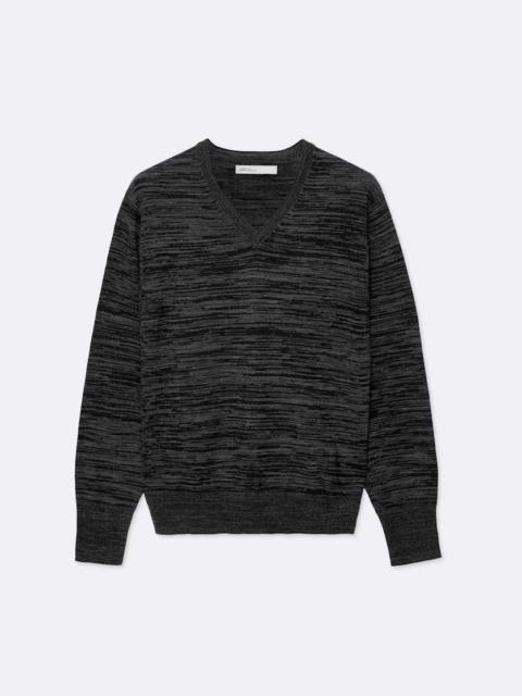 ALLSAINTS BETON MERINO WOOL V-NECK SWEATER