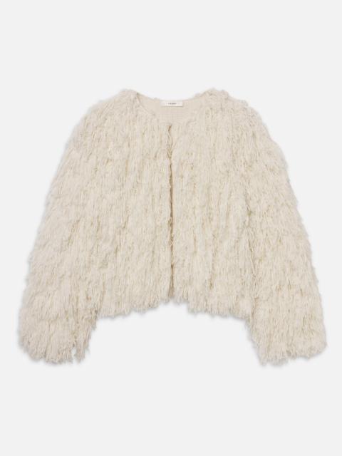 FRAME The Fringe Sweater Jacket