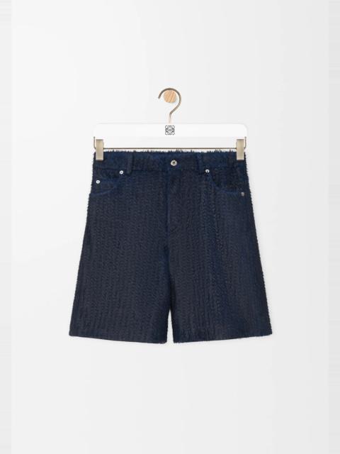 Loewe Shorts in nappa lambskin