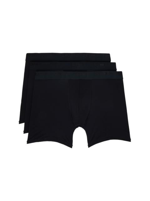 SKIMS Three-Pack Black SKIMS Stretch 5" Boxer Briefs