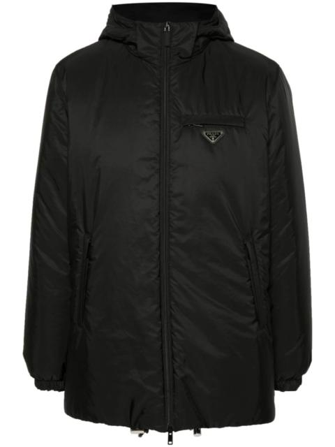 Prada hooded padded jacket