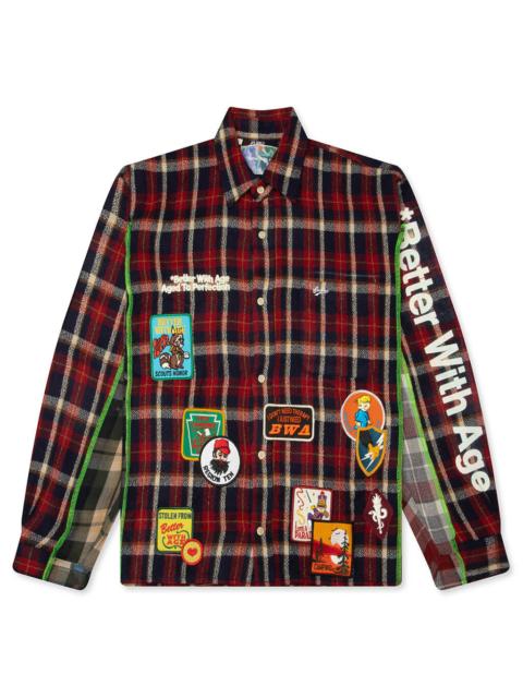 *Better With Age GENTLEMEN'S 3 PANEL FLANNEL - ASSORTED