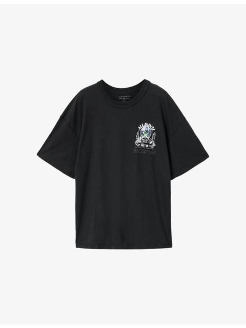 ALLSAINTS Hula Branded Cotton-Jersey T-Shirt