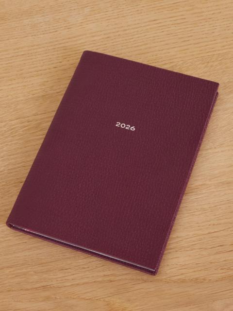 Smythson Soho Ludlow 2026 Textured-leather Weekly Diary