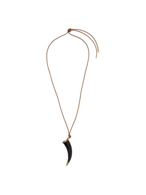 A.P.C. Brown Roadie Necklace