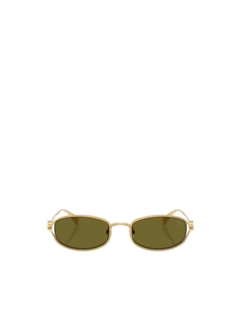 Burberry oval-frame sunglasses