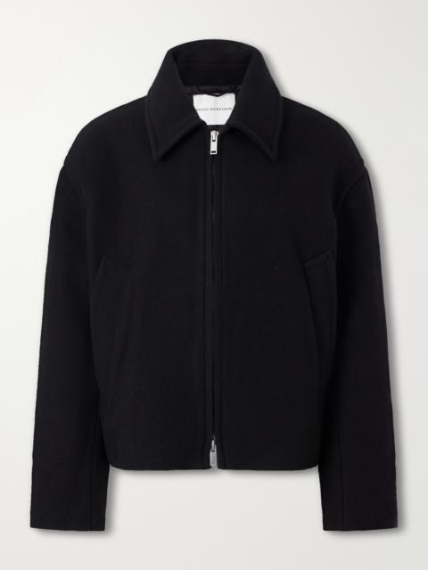 Studio Nicholson Wool and Cashmere-Blend Zip-Up Blouson Jacket