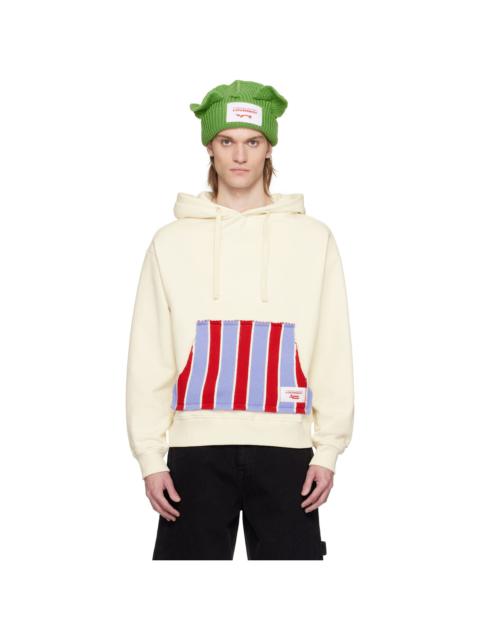 CHARLES JEFFREY LOVERBOY Off-White Patch Rabbit Ears Hoodie