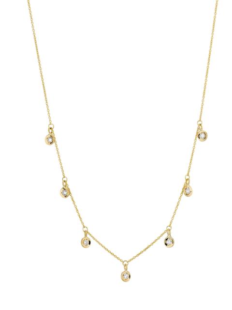 ROBERTO COIN Women's Tiny Treasures 18K White Gold & 0.33 TCW Diamond Necklace - Yellow Gold