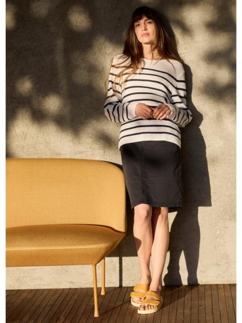 SAINT JAMES ELFY Stretch Denim Skirt